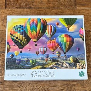 Buffalo Games Up, Up And Away 2000 Piece Jigsaw Puzzle Hot Air Balloons
